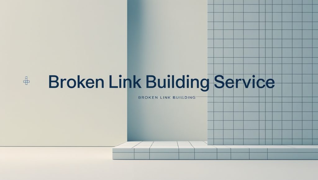 Broken Link Building Service